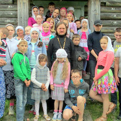 Детский лагерь в Архангельской епархии