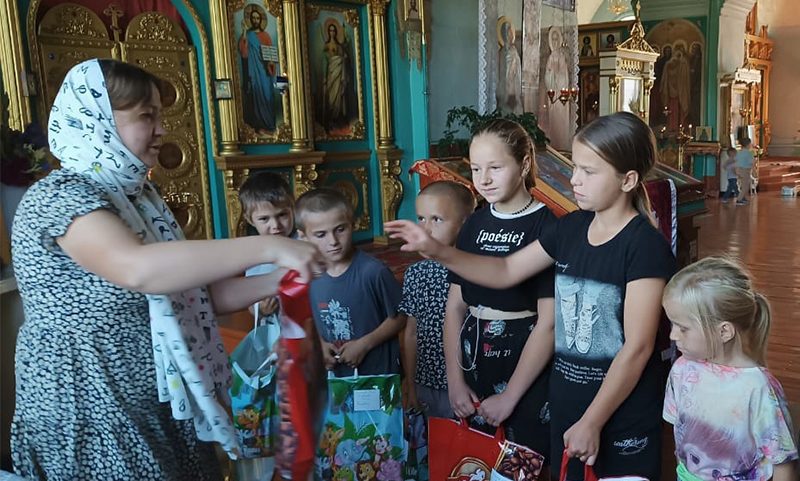В Ряжском благочинии прошла традиционная акция «Собери ребенка в школу»