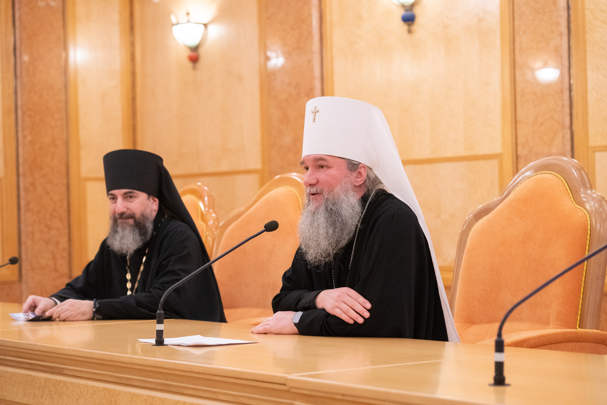 Митрополит Евгений встретился с участниками и победителями Всероссийского конкурса «За нравственный подвиг учителя» 2025 года