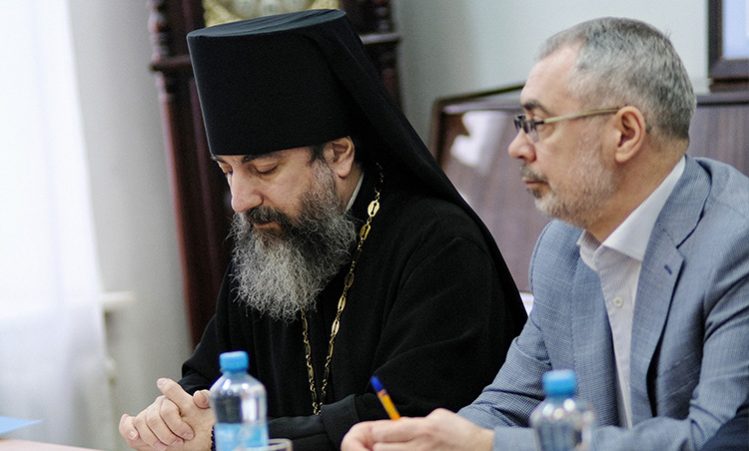 В Свято-Юрьевом монастыре прошло заседание оргкомитета межрегионального этапа конкурса «За нравственный подвиг учителя» по Северо-Заподному федеральному округу