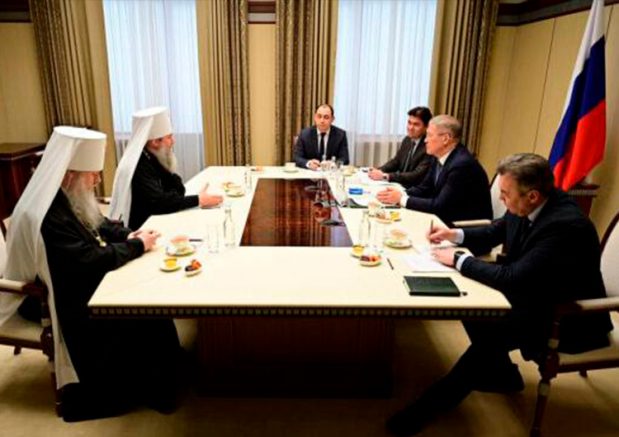 Митрополит Евгений принял участие во встрече с главой Башкортостана