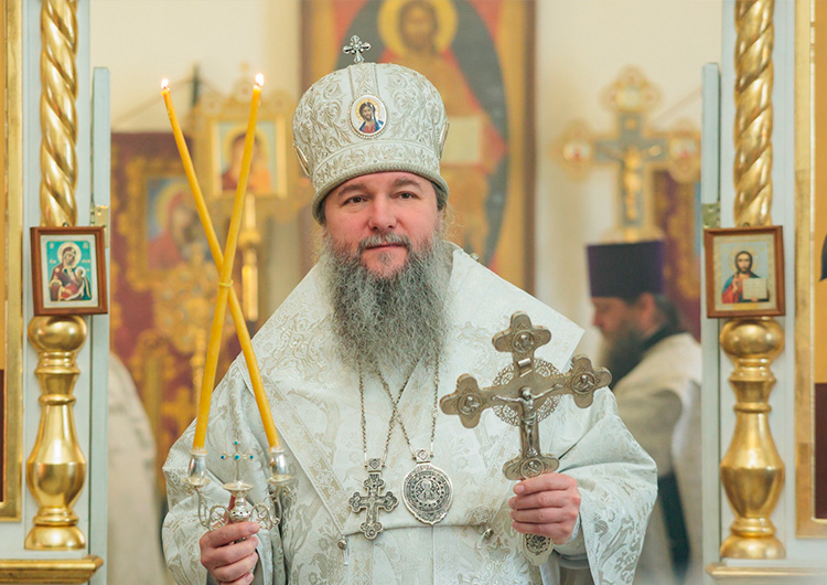 Патриарх Кирилл поздравил председателя СОРОиК митрополита Евгения с 10-летием архиерейской хиротонии